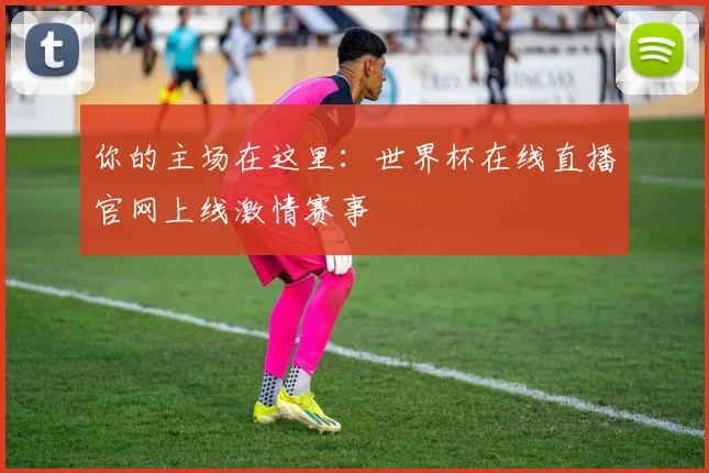 你的主场在这里：世界杯在线直播官网上线激情赛事