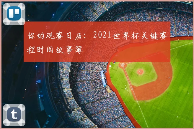 你的观赛日历：2021世界杯关键赛程时间故事簿